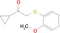 1-Cyclopropyl-2-((2-methoxyphenyl)thio)ethan-1-one