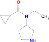 n-Ethyl-N-(pyrrolidin-3-yl)cyclopropanecarboxamide