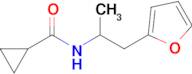 n-(1-(Furan-2-yl)propan-2-yl)cyclopropanecarboxamide