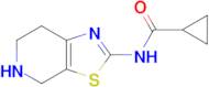 n-(4,5,6,7-Tetrahydrothiazolo[5,4-c]pyridin-2-yl)cyclopropanecarboxamide