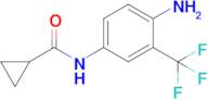 n-(4-Amino-3-(trifluoromethyl)phenyl)cyclopropanecarboxamide