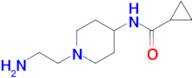 n-(1-(2-Aminoethyl)piperidin-4-yl)cyclopropanecarboxamide