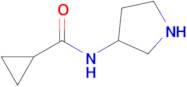 n-(Pyrrolidin-3-yl)cyclopropanecarboxamide