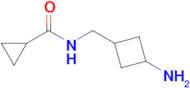 n-((3-Aminocyclobutyl)methyl)cyclopropanecarboxamide