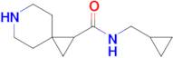 n-(Cyclopropylmethyl)-6-azaspiro[2.5]octane-1-carboxamide