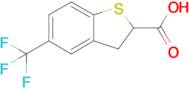 5-(Trifluoromethyl)-2,3-dihydrobenzo[b]thiophene-2-carboxylic acid