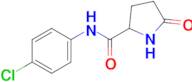 n-(4-Chlorophenyl)-5-oxopyrrolidine-2-carboxamide