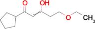 1-cyclopentyl-5-ethoxy-3-hydroxypent-2-en-1-one