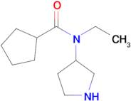 n-Ethyl-N-(pyrrolidin-3-yl)cyclopentanecarboxamide