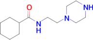 n-(2-(Piperazin-1-yl)ethyl)cyclohexanecarboxamide