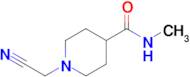 1-(Cyanomethyl)-N-methylpiperidine-4-carboxamide