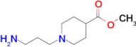 Methyl 1-(3-aminopropyl)piperidine-4-carboxylate