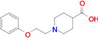 1-(2-Phenoxyethyl)piperidine-4-carboxylic acid