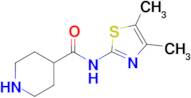 n-(4,5-Dimethylthiazol-2-yl)piperidine-4-carboxamide