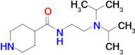 n-(2-(Diisopropylamino)ethyl)piperidine-4-carboxamide