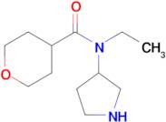 n-Ethyl-N-(pyrrolidin-3-yl)tetrahydro-2h-pyran-4-carboxamide