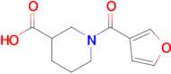 1-(Furan-3-carbonyl)piperidine-3-carboxylic acid