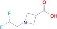 1-(2,2-Difluoroethyl)azetidine-3-carboxylic acid