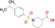 1-((4-Isopropylphenyl)sulfonyl)piperidine-3-carboxylic acid