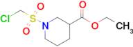 Ethyl 1-((chloromethyl)sulfonyl)piperidine-3-carboxylate