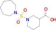 1-(Azepan-1-ylsulfonyl)piperidine-3-carboxylic acid