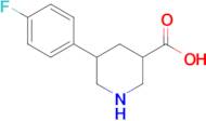 5-(4-Fluorophenyl)piperidine-3-carboxylic acid