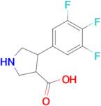 4-(3,4,5-Trifluorophenyl)pyrrolidine-3-carboxylic acid