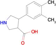 4-(3,4-Dimethylphenyl)pyrrolidine-3-carboxylic acid