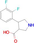 4-(2,3-Difluorophenyl)pyrrolidine-3-carboxylic acid