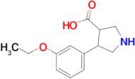 4-(3-Ethoxyphenyl)pyrrolidine-3-carboxylic acid