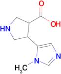 4-(1-Methyl-1h-imidazol-5-yl)pyrrolidine-3-carboxylic acid