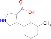 4-(3-Methylcyclohexyl)pyrrolidine-3-carboxylic acid