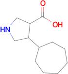 4-Cycloheptylpyrrolidine-3-carboxylic acid