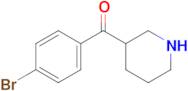 (4-Bromophenyl)(piperidin-3-yl)methanone