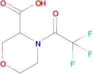 4-(2,2,2-Trifluoroacetyl)morpholine-3-carboxylic acid