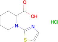 1-(Thiazol-2-yl)piperidine-2-carboxylic acid hydrochloride