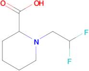 1-(2,2-Difluoroethyl)piperidine-2-carboxylic acid