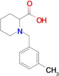 1-(3-Methylbenzyl)piperidine-2-carboxylic acid