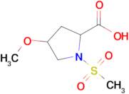 4-Methoxy-1-(methylsulfonyl)pyrrolidine-2-carboxylic acid