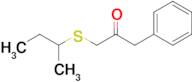 1-(Sec-butylthio)-3-phenylpropan-2-one