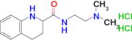 n-(2-(Dimethylamino)ethyl)-1,2,3,4-tetrahydroquinoline-2-carboxamide dihydrochloride