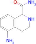 5-Amino-1,2,3,4-tetrahydroisoquinoline-1-carboxamide