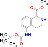 Methyl 5-((tert-butoxycarbonyl)amino)-1,2,3,4-tetrahydroisoquinoline-1-carboxylate