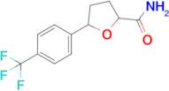 5-(4-(Trifluoromethyl)phenyl)tetrahydrofuran-2-carboxamide