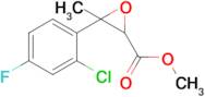 Methyl 3-(2-chloro-4-fluorophenyl)-3-methyloxirane-2-carboxylate