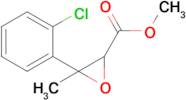 Methyl 3-(2-chlorophenyl)-3-methyloxirane-2-carboxylate