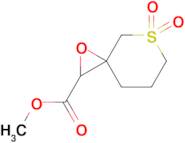 Methyl 1-oxa-5-thiaspiro[2.5]octane-2-carboxylate 5,5-dioxide