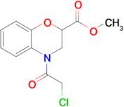 Methyl 4-(2-chloroacetyl)-3,4-dihydro-2h-benzo[b][1,4]oxazine-2-carboxylate