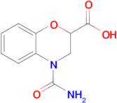 4-Carbamoyl-3,4-dihydro-2h-benzo[b][1,4]oxazine-2-carboxylic acid