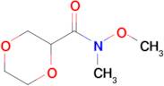 n-Methoxy-N-methyl-1,4-dioxane-2-carboxamide